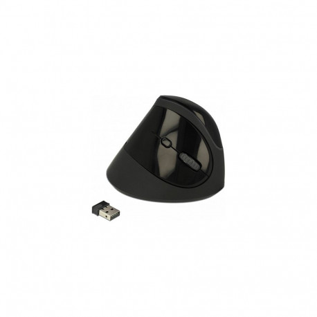 ergonoomiline vertikaalne juhtmevaba USB-hiir