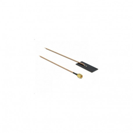 "WLAN 802.11 ac/ax/a/h/b/g/n Antenne SMA Stecker 0,5 - 1,2 dBi RG-178 1 m PCB intern Klebemontage"