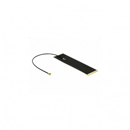 Delock LTE antenn MHF I pistik 1.9-3.9dBi 1.13 15cm FPC sisemine kleepkinnitus