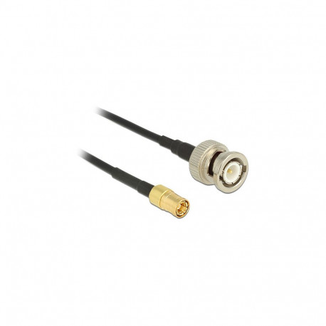 Delock antennikaabel BNC-pistik > SMB-pistik RG-174 1 m