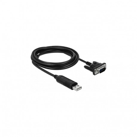 DELOCK USB 2.0 tüüp-A - 1 x jada RS-232 DB9 adapter