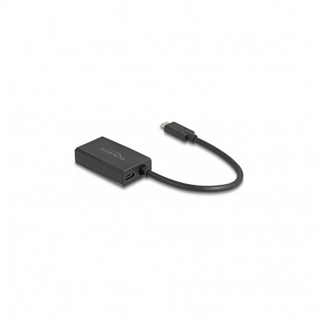 "Adapter DisplayPort Buchse zu USB Type-C™ Stecker (DP Alt Mode) 4K mit PD 85 W"