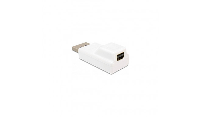 "DELOCK Adapter DP-St > DP mini-Bu white"