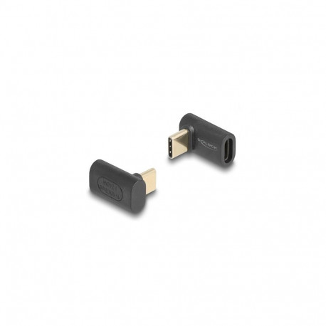 "Adapter USB 40 Gbps USB Type-C™ PD 3.1 240 W Stecker zu Buchse gewinkelt 8K 60 Hz"