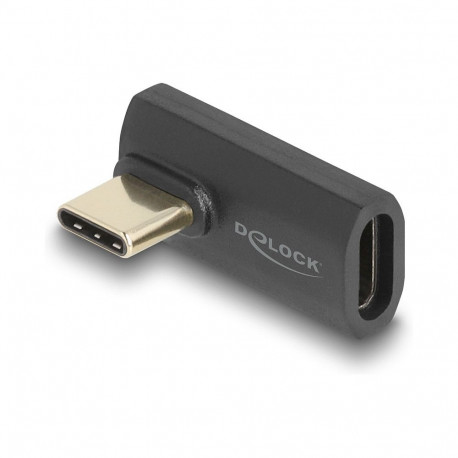 USB-adapter 40Gbps USB Type-C™ PD 3.1 240W pistik-pesa, vasakule/paremale pööratud nurga all, 8K 60H