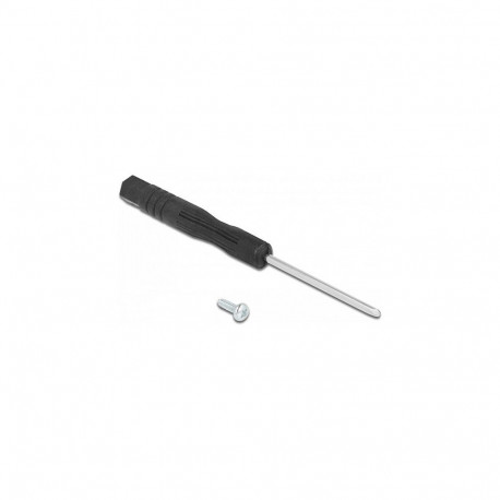 "Delock Schrauben und Schraubendreher für LWL Adapter (SC, LC, ST) 100 Stück"