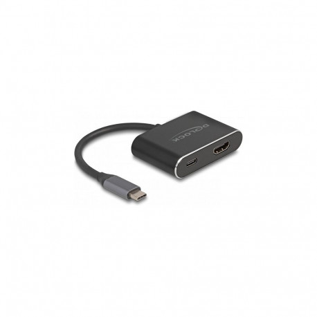 "Delock USB Type-C™ Adapter zu HDMI (DP Alt Mode) 8K mit HDR und Power Delivery 100 W"