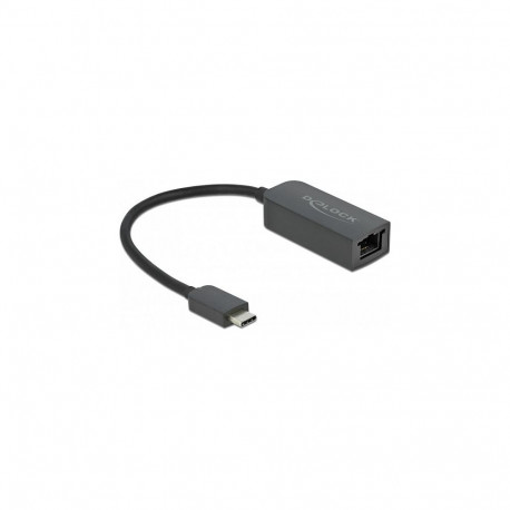"Delock USB Type-C™ Netzwerk Adapter 2,5 Gigabit LAN 1 x RJ45 kompakt"