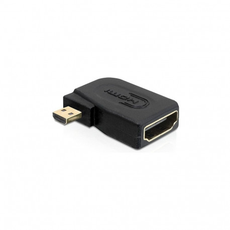 "Adapter High Speed HDMI with Ethernet - micro D Stecker > A Buchse seitlich gewinkelt"