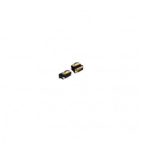 Delock adapter VGA pesa - DVI 24+5 Pin pistik, 270° nurga all
