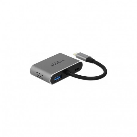 "Delock USB Type-C™ Adapter zu HDMI und VGA mit USB 3.2 Port und PD"