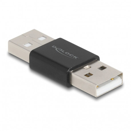 "Adapter Gender Changer USB 2.0 Typ-A Stecker zu Stecker Metall"