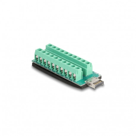 "USB Typ-E Key A Stecker zu Terminalblock Adapter 20 Pin"