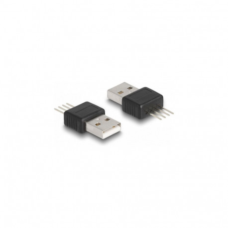 "Delock Adapter USB 2.0 Type-A Stecker zu 4 Pin"