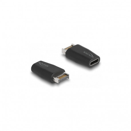 "Adapter USB 10 Gbps Typ-E Key A Stecker zu USB Type-C™ Buchse schwarz"
