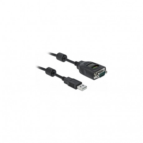 Delock USB Type-A jadapordi DB9 adapter 9 LED RS-232 testeriga