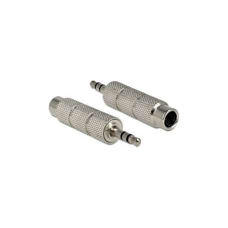 "Delock Adapter Klinkenstecker 3,5 mm > Klinkenbuchse 6,35 mm 3 Pin"