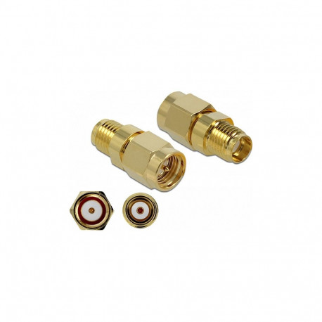 "Delock Adapter SMA Stecker zu SMA Buchse 10 GHz"