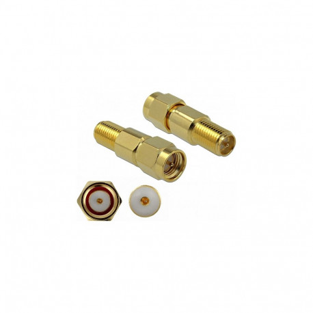 "Delock Adapter SMA Stecker zu RP-SMA Buchse 3 GHz"