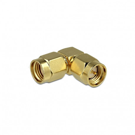 "Adapter RP-SMA Stecker > SMA Stecker 90°"