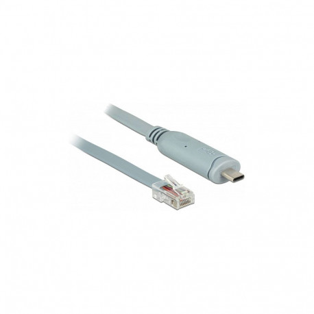 Adapter USB 2.0 Type-C™ pistik > 1 x RS-232 jadaliidese RJ45-pistik 0,5m, hall