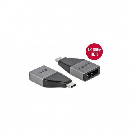 "USB Type-C™ Adapter zu DisplayPort (DP Alt Mode) 4K 60 Hz – kompaktes Design"