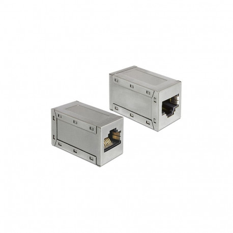 "Delock Adapter RJ45 Buchse > RJ45 Buchse Cat.6 STP"