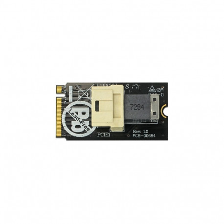 Adapter M.2 Key M > SFF-8643 NVMe, horisontaalne 2242