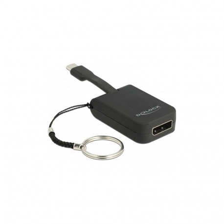 "Delock USB Type-C™ Adapter zu DisplayPort (DP Alt Mode) 4K 60 Hz - Schlüsselanhänger"