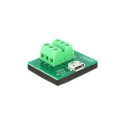 Delock adapter Micro USB pesa > 6 pin klemmiplokk