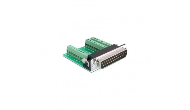 "Terminalblock > D-Sub 25 Pin Stecker"