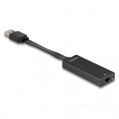 Delock USB Typ-A Gigabit LAN 1 x RJ45 õhuke võrguadapter ASIX