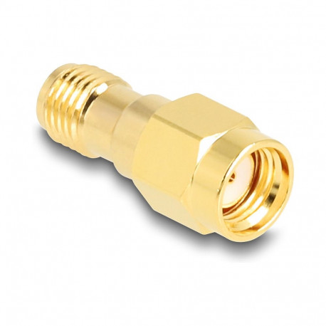 "Delock Adapter RP-SMA Stecker zu SMA Buchse HBI59-1"