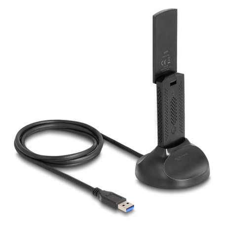 "Delock Wi-Fi 6 Dualband WLAN USB Adapter AX1800 (1201 + 574 Mbps)"