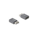 "Delock Adapter USB 10 Gbps Typ-E Key A Stecker zu USB Type-C™ Buchse Metall"