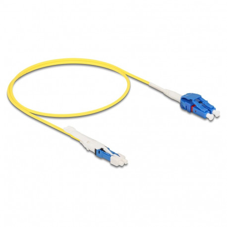 "Delock LWL Kabel CS Stecker zu LC Duplex UPC Singlemode G657A2 / OS2 Uniboot 0,5 m"