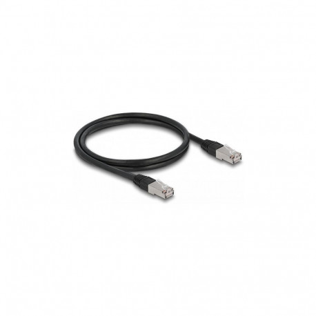 Delock RJ45 Cat.6A S/FTP PE välitingimuste võrgukaabel 1 m must