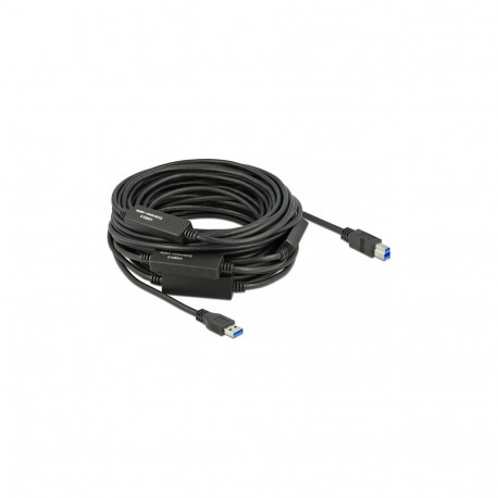 "Delock USB 5 Gbps Aktives Kabel USB Typ-A zu USB Typ-B 20 m"