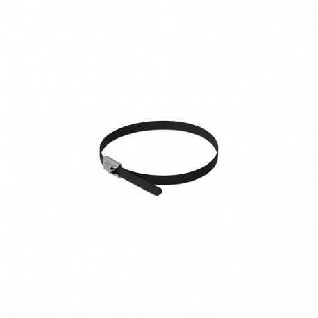Delock roostevabast terasest kaablisidemed L 400 x B 4,6 mm mustad, 10 tükki