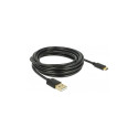 Delock USB 2.0 kaabel Type-A - Type-C 4 m