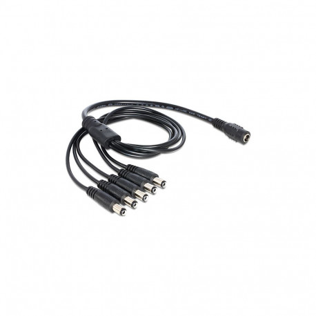 "Kabel DC Verteiler 5,5 x 2,1 mm 1 x Buchse > 5 x Stecker"