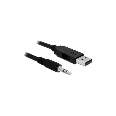 "Delock Konverter USB 2.0 Stecker > TTL 3,5 mm Klinke 1,8 m (3,3 V)"