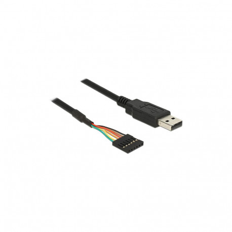 "Delock Konverter USB 2.0 Stecker zu TTL 6 Pin Pinheader Buchse 1,8 m (3,3 V)"