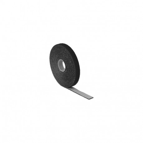 "Delock Klettband auf Rolle L 5 m x B 13 mm schwarz"