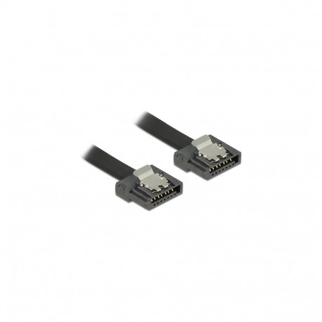 Delock SATA 6 Gb/s must kaabel 50 cm FLEXI