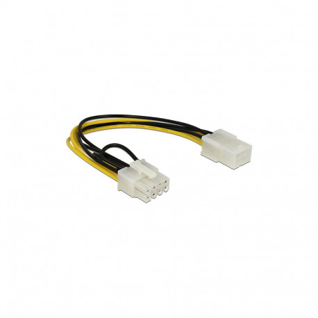 Delock toitekaabel PCI Express 6-pin pesa > 8-pin pistik 20 cm