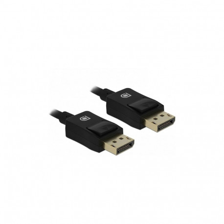 "Delock Koaxiales DisplayPort Kabel 8K 60 Hz 0,5 m"