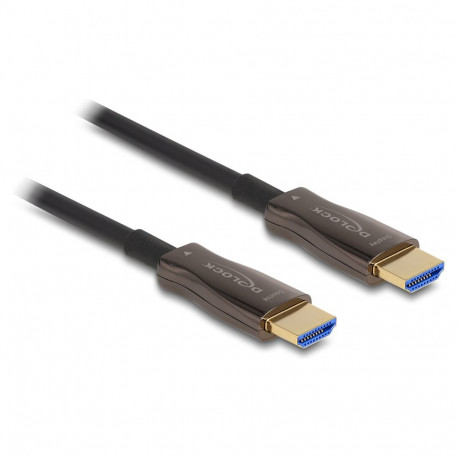 "Delock Aktives Optisches HDMI Kabel mit Metallarmierung 8K 60 Hz 10 m"