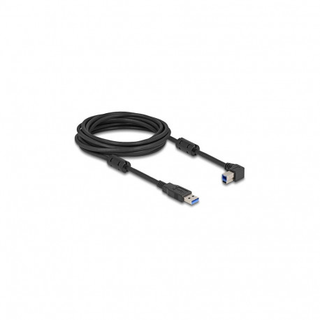"Delock USB 5 Gbps Kabel Typ-A Stecker zu Typ-B Stecker 90° links gewinkelt 5 m"