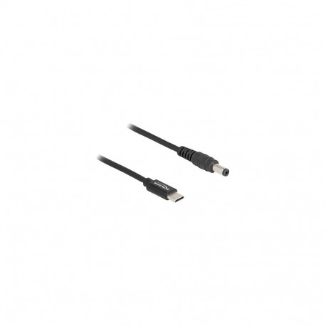 "Delock Notebook Ladekabel USB Type-C™ Stecker zu 5,5 x 2,1 mm Stecker"